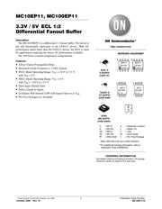 MC10EP11DR2G datasheet.datasheet_page 1