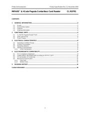 CLRD701 数据规格书 2