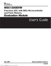 MSC1200EVM datasheet.datasheet_page 1