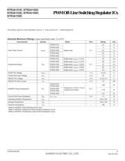 STR3A151D datasheet.datasheet_page 3