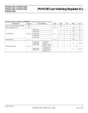 STR3A151D datasheet.datasheet_page 5