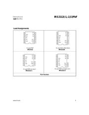 IRS2112PBF 数据规格书 5