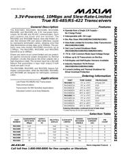 LTC1480CS8#PBF Datenblatt PDF