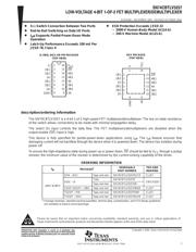 SN74CBTLV3257PW datasheet.datasheet_page 1