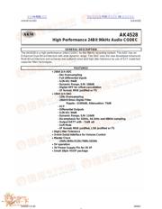 AK4528 datasheet.datasheet_page 1