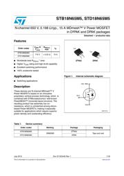 STD18N65M5 datasheet.datasheet_page 1