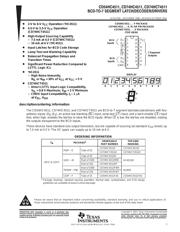 74HC4511D,652 Datenblatt PDF