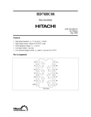 HD74HC04FP datasheet.datasheet_page 1