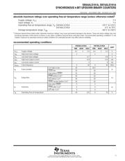 SN74ALS191ANSRG4 datasheet.datasheet_page 5