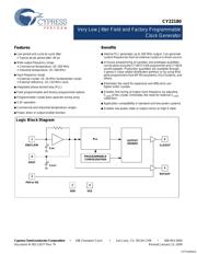 CY22180FSXIT datasheet.datasheet_page 1