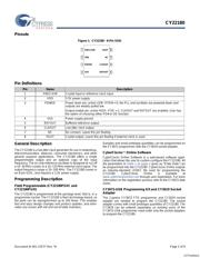 CY22180FSXIT datasheet.datasheet_page 2