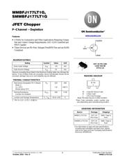 MMBFJ177LT1G 数据手册