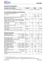 BTS410E2 数据规格书 3