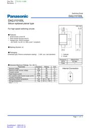 DA2J10100L 数据规格书 1