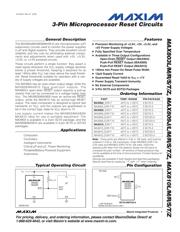 MAX809MEUR+ datasheet.datasheet_page 1