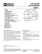 AD7650AST datasheet.datasheet_page 1