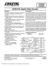 CS4955CQ 数据规格书 1