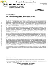 MCF5206ECAB40 datasheet.datasheet_page 1