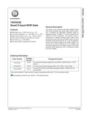 74VHC02MX 数据规格书 1