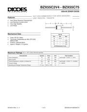 BZX55C22 Datenblatt PDF
