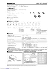 ECH-U1H271GX5 数据规格书 1