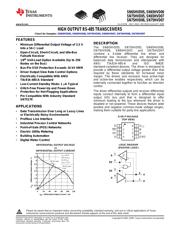 SN65HVD05PG4 数据规格书 1