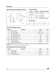 M74HCT14B1 datasheet.datasheet_page 2