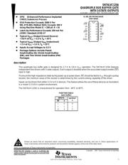 SN74LVC125ADR datasheet.datasheet_page 1