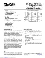 ADG781 datasheet.datasheet_page 1