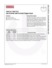 74ACT14MTCX datasheet.datasheet_page 2