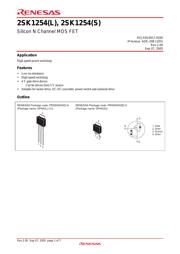 2SK1254 datasheet.datasheet_page 1