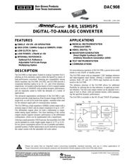 DAC908E2K5G4 datasheet.datasheet_page 1