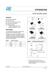 STPS20M100SG-TR datasheet.datasheet_page 1