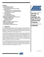 AT28C64B-15SU Datenblatt PDF