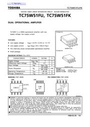 TC75W51FK datasheet.datasheet_page 1