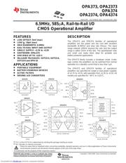 OPA2374AIDR datasheet.datasheet_page 1