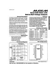 MAX505AENG+ 数据规格书 1