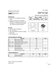 IRF7413Z datasheet.datasheet_page 1