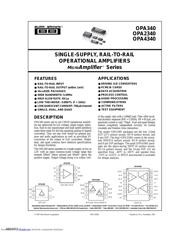 OPA4340UA2K5 datasheet.datasheet_page 1