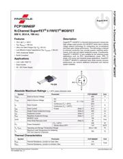 FCP190N65F datasheet.datasheet_page 1