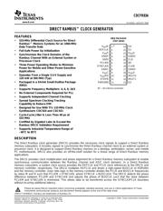 CDCFR83ADBQG4 datasheet.datasheet_page 1