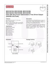 MOC3031SM 数据规格书 1