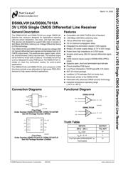 DS90LV012ATMF/NOPB datasheet.datasheet_page 2