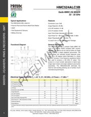 HMC524ALC3BTR-R5 数据规格书 1