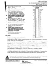 SN74ALVCHR162601DL datasheet.datasheet_page 1