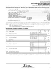 SN74ALVCHR162601DL datasheet.datasheet_page 3