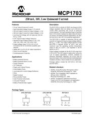 MCP1703-3302E/DB 数据规格书 1