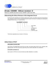 CS5466-IS 数据规格书 1