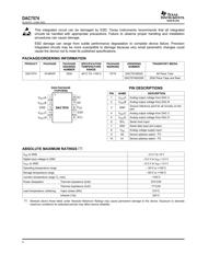 DAC7574IDGS datasheet.datasheet_page 2