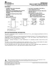 SN74AUC1G14DBVRG4 datasheet.datasheet_page 1